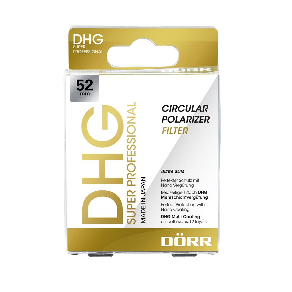 DHG Super Zirkular Polfilter 52mm