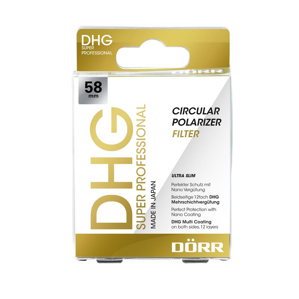 DHG Super Zirkular Polfilter 58mm