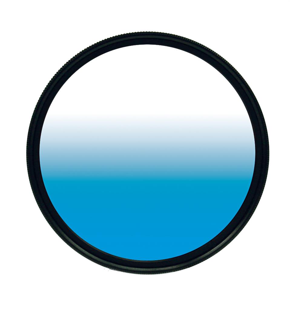 Graduated Color Filter blue 37mm