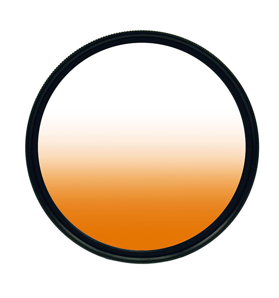 Verlauffilter orange 52mm