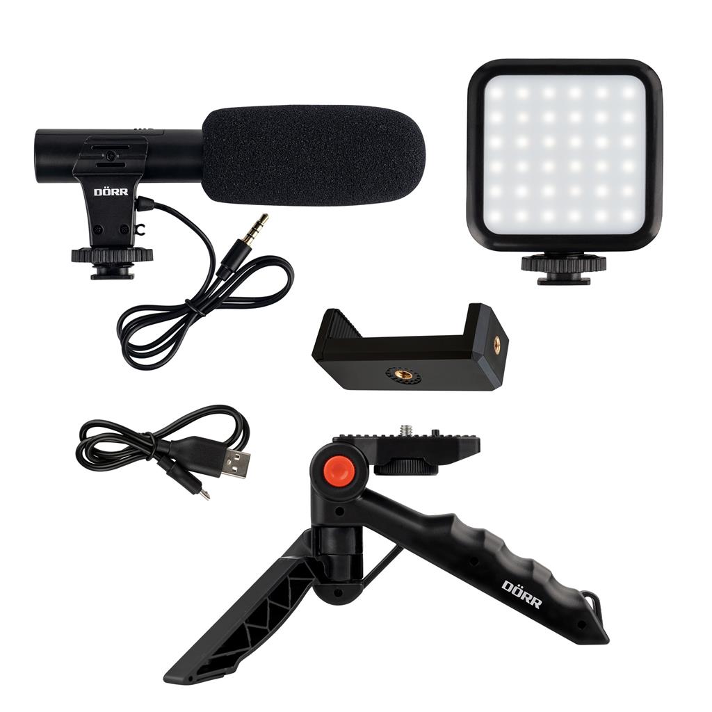 Vlogging Kit with Microphone VL-5