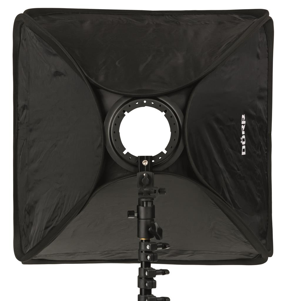 Square Softbox Kit SBK-50S 50x50cm für Sys.blitze