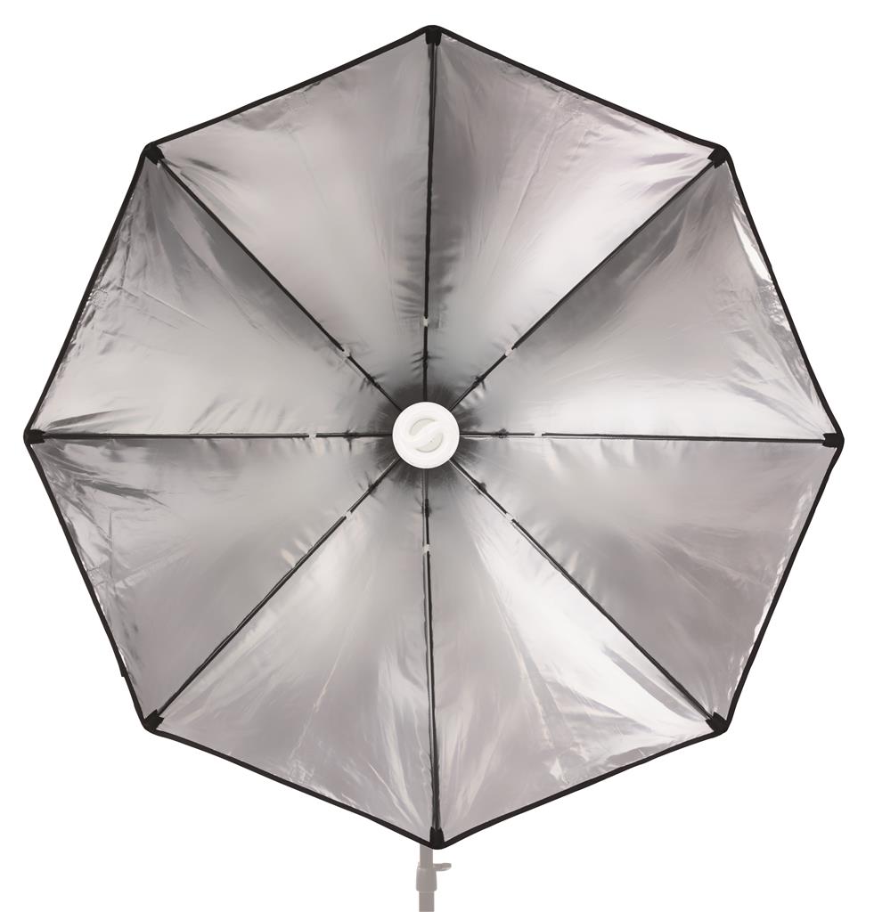 Octagon Softbox Umbrella 90cm w/Light Socket E27