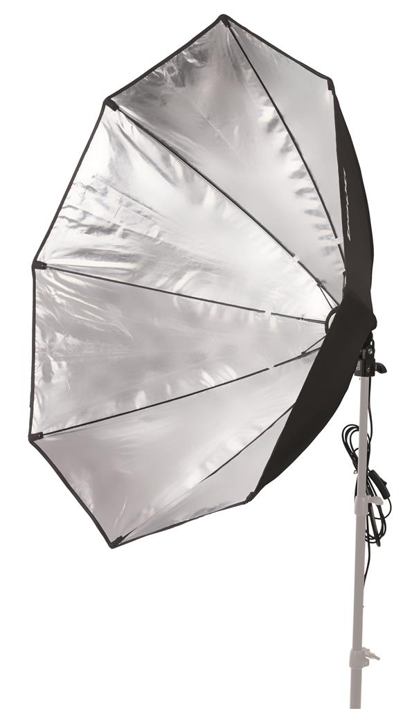 Octagon Softbox Umbrella 90cm w/Light Socket E27