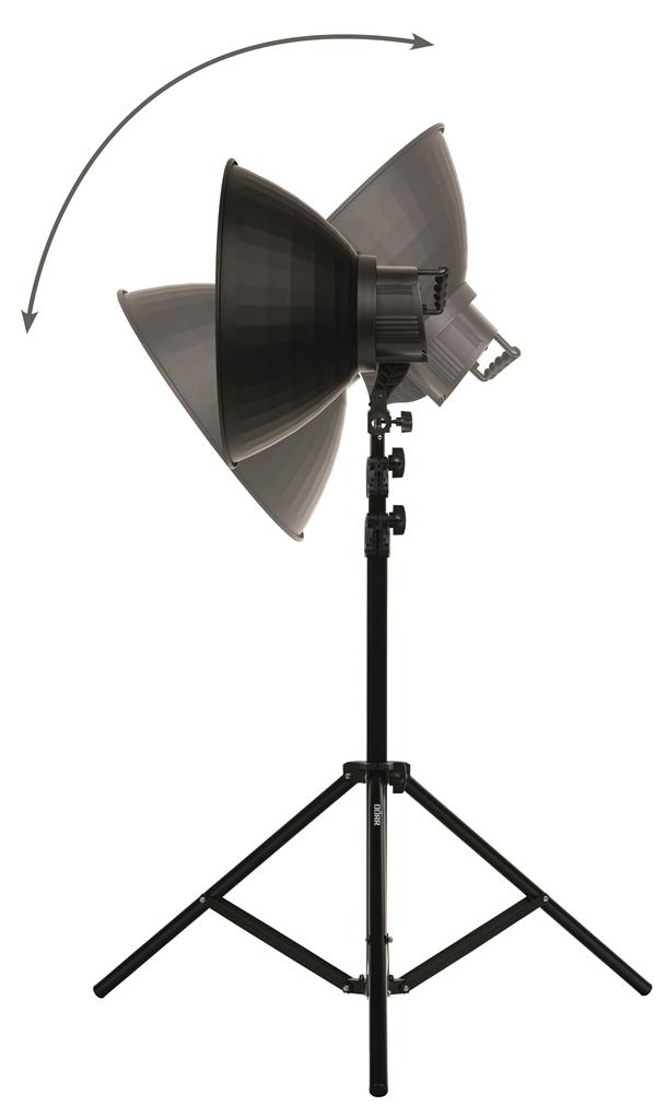 DL-400 Continuous Light Kit (4x10W 2x+Stands 2x)