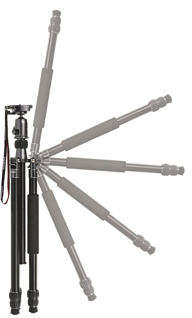 HQ1615 3 Section Aluminum Tripod w/Ball Head HQ33 