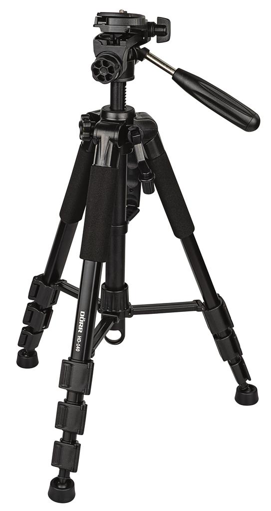 Aluminium tripod HD-140 black