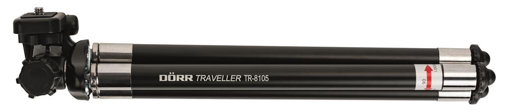 Reisestativ Traveller TR-8105 schwarz