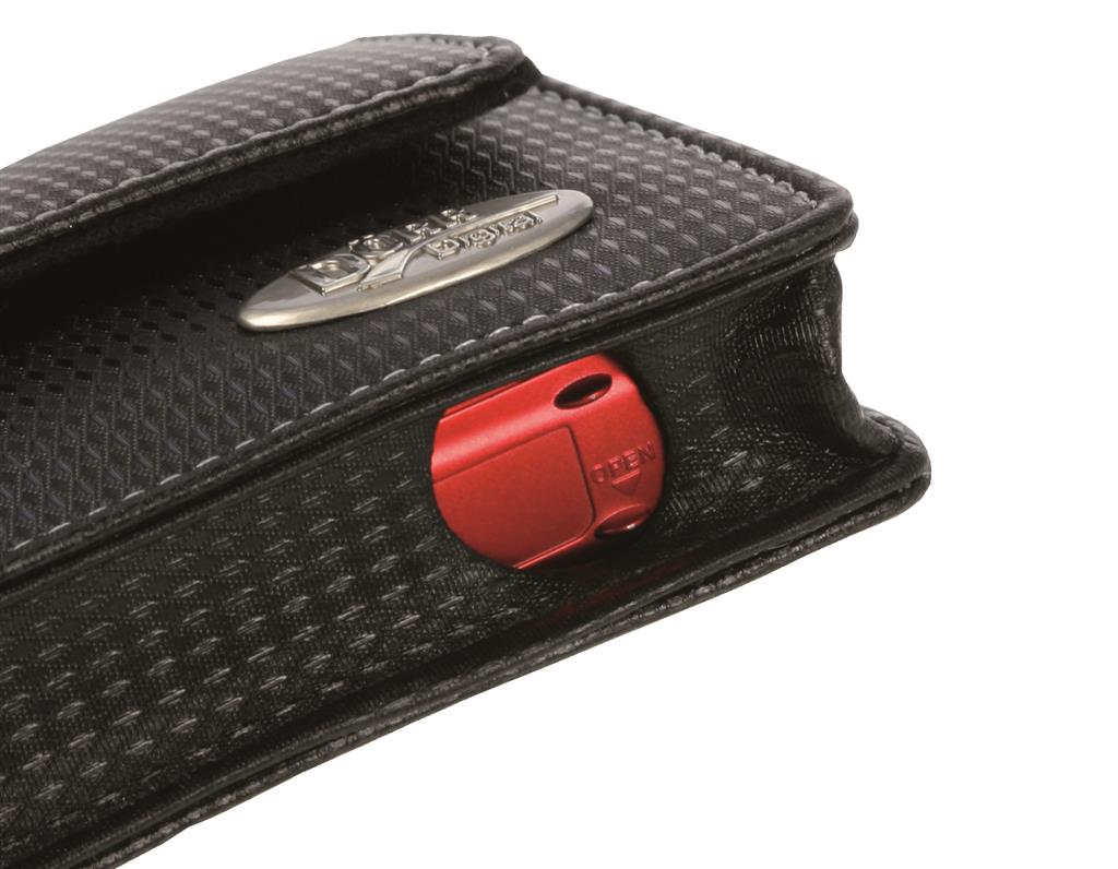 Smartphone Tasche Smart Case 1 schwarz geriffelt