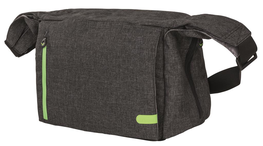 Photo Bag City Pro L grey/lime green