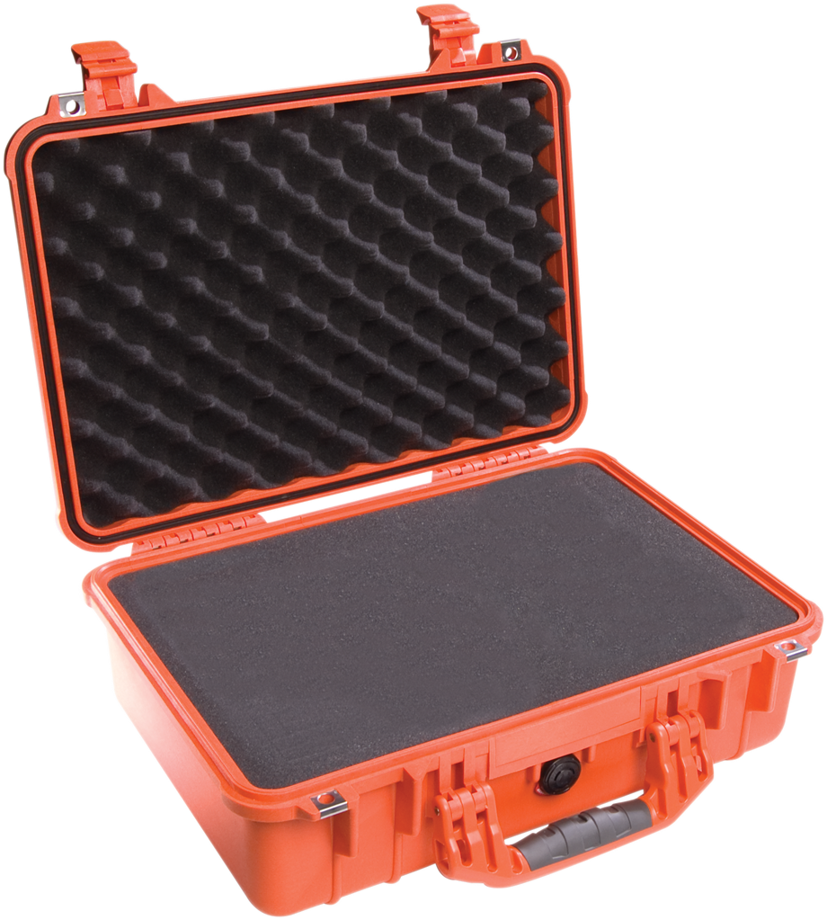 Case 1500 with Foam, orange