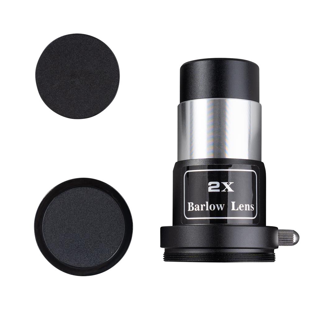 2x Achromatic Barlow Lens  for 1 1/4" (+ adapter)