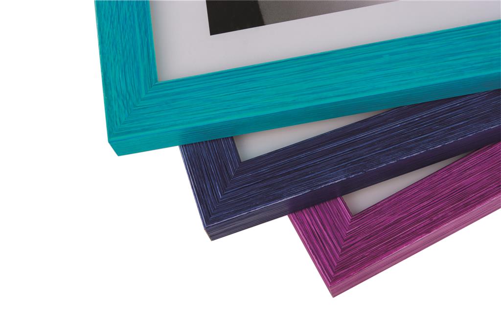 Rainbow Wooden Frame 13x18 dark blue