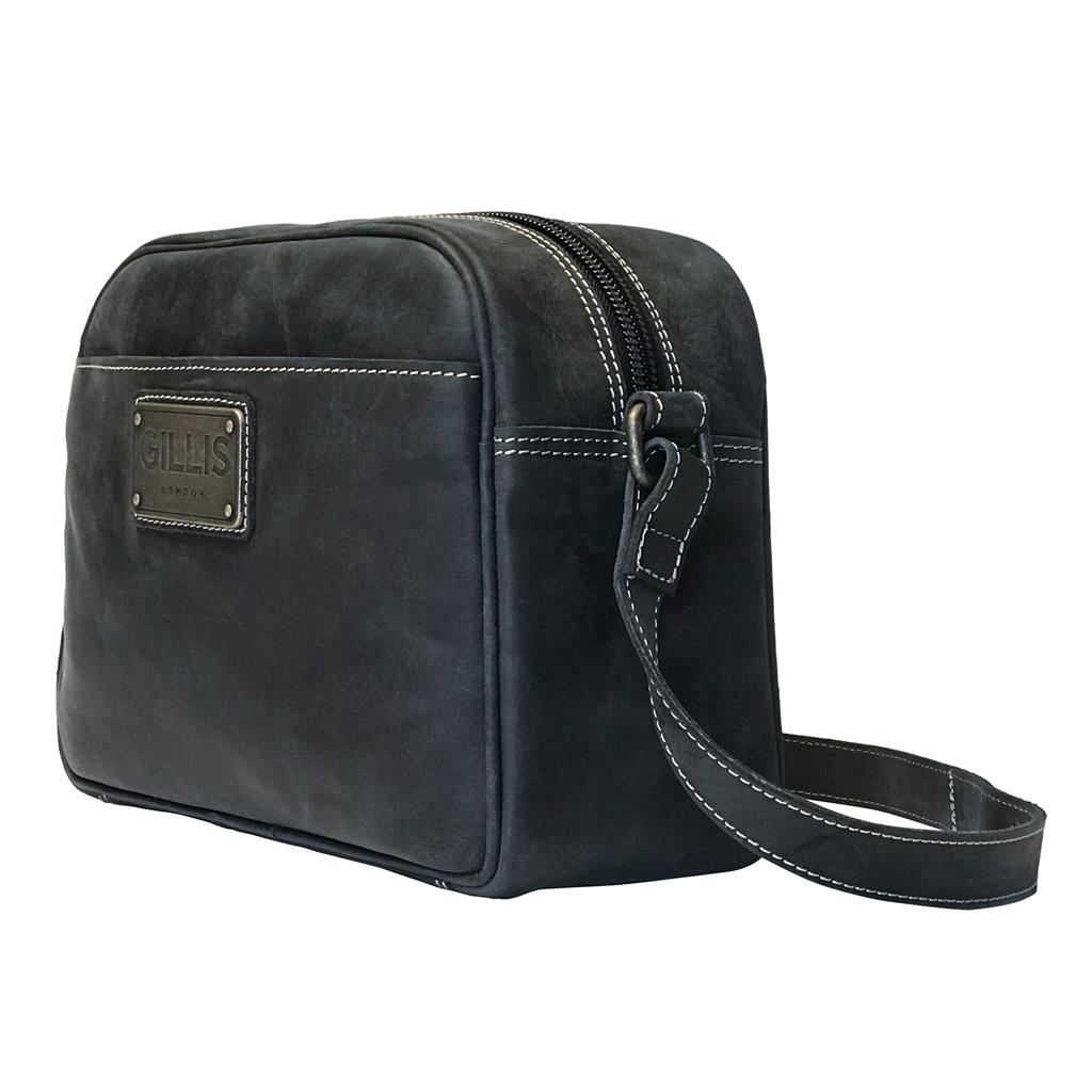 Leather Bag Trafalgar Compact vintage black
