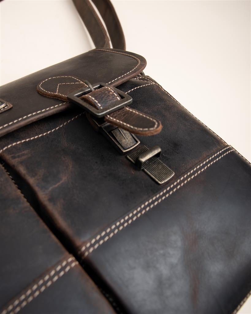 Leather Bag Trafalgar Attaché vintage brown