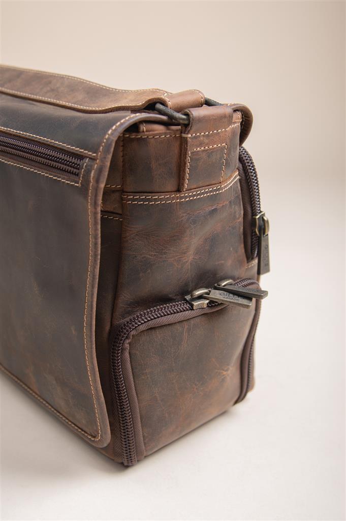 Leder Messengertasche Trafalgar vintage brown