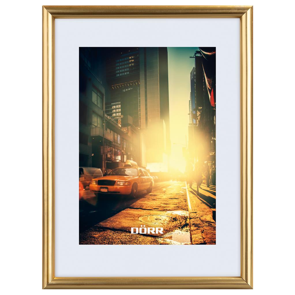 Plastic Frame New York 20x30 golden