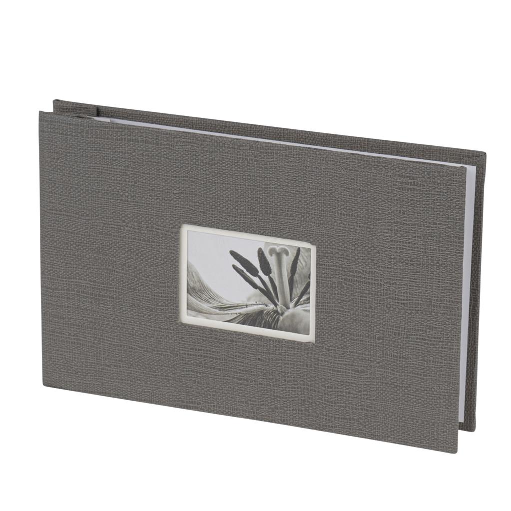 Book Album UniTex 19x14 cm screwed grey
