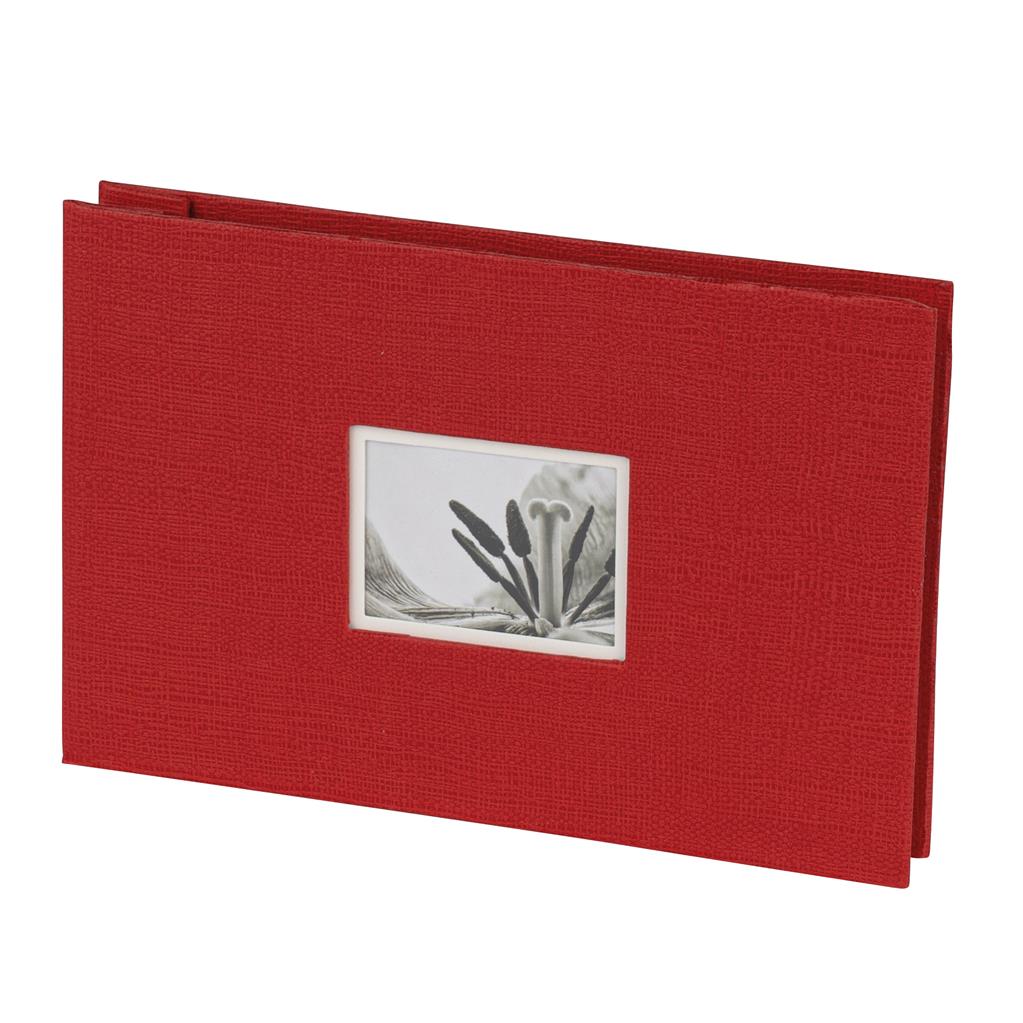 Book Album UniTex 19x14 cm screwed red