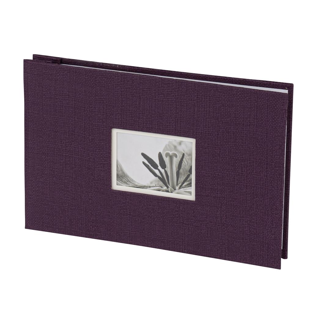 Book Album UniTex 19x14 cm screwed purple