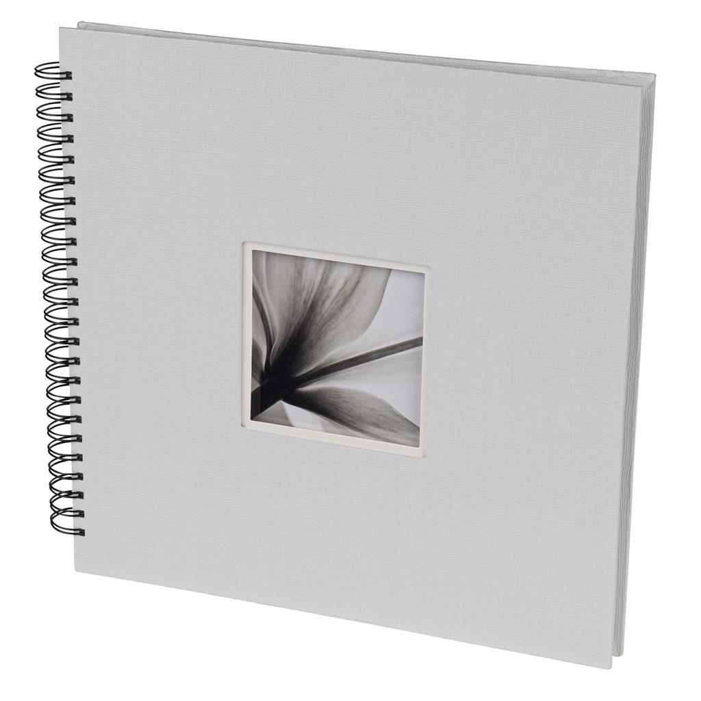 Spiral Album UniTex 34x34 cm white