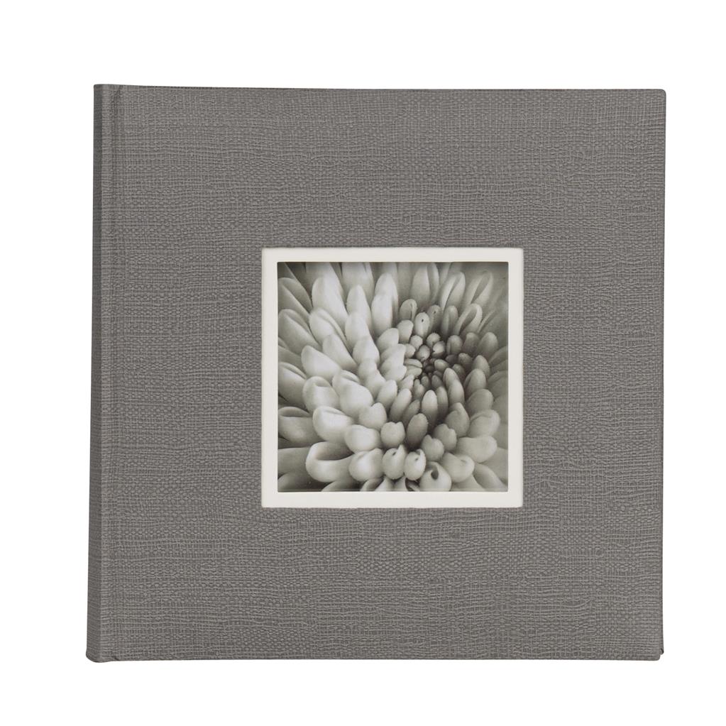 Einsteck Album 200 UniTex 10x15 grau 