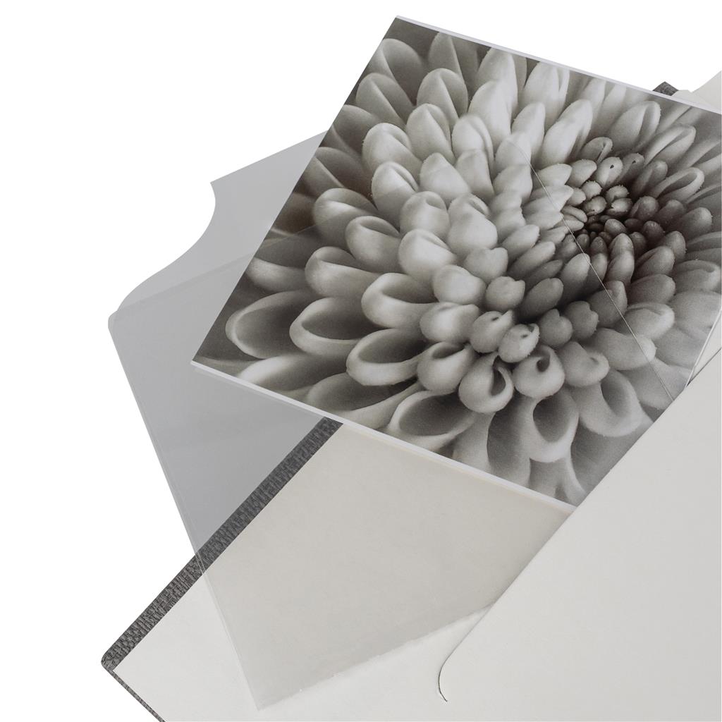Einsteck Album 300 UniTex 10x15 grau 