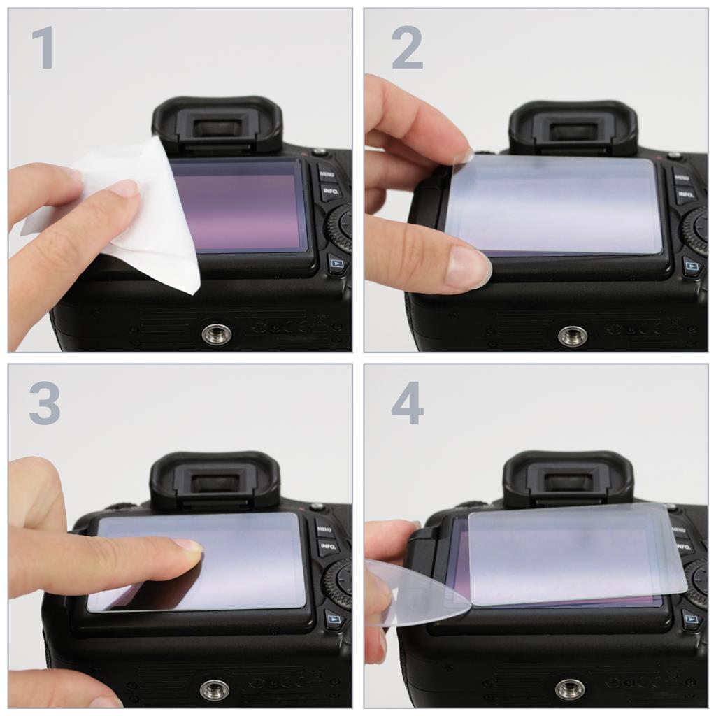 LCD Protector für Canon EOS 90D, 80D