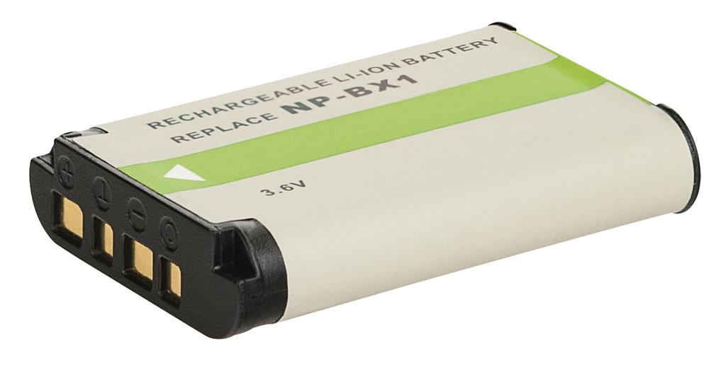 Repl. Li-Ion Battery f. Sony NP-BX1 (1080mAh,3.6V)