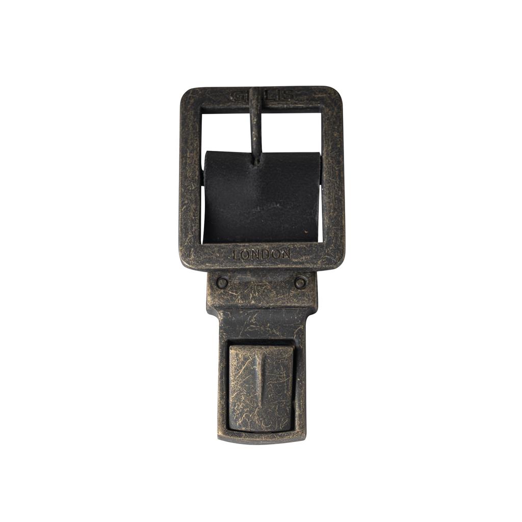 Metal Buckle Antique Finish for Vintage Black