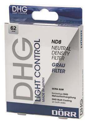 DHG Neutral Density Filter ND8 62 mm