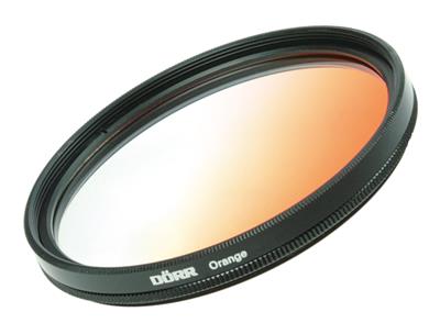 Verlauffilter orange 62mm