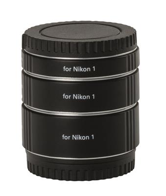 Extension Tube Kit (10, 16, 21mm) for Nikon 1 