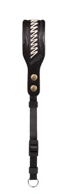 Wrist Strap Earth Leather black