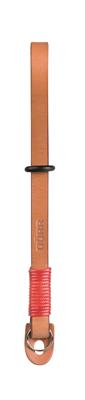 Wrist Strap Twist Leather cognac