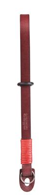 Wrist Strap Twist Leather mahogany