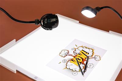 LED Light Tablet LT-6060 Kit + MVL-77 Video Light