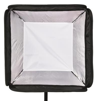 Square Softbox Kit SBK-50S 50x50cm für Sys.blitze