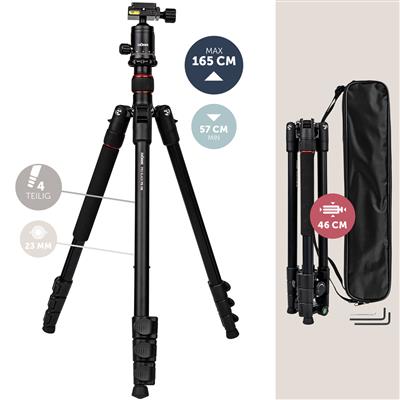 Aluminium Tripod Pro Black PB-165