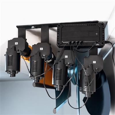 Wireless Motor Elevating System f. 4 Paper Rolls