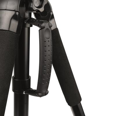 Aluminium tripod HD-175 black with monopod