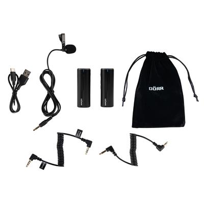 Clip-on Wireless Microphone Kit AF-50