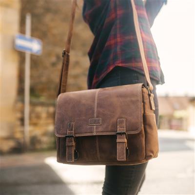 Leder Tasche Kapstadt large cognac