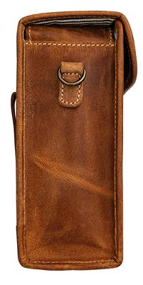 Leather Binoculars Case Kapstadt large cognac