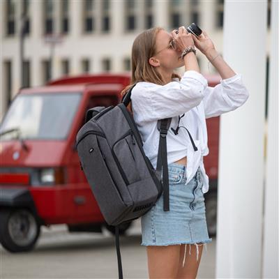 Photo Backpack Prag Go grey