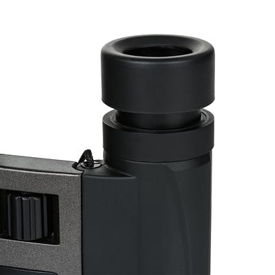 Pocket Fernglas-40 8x21 schwarz/metallic grau