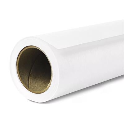 Papierhintergrund 2,72x11m Pure White