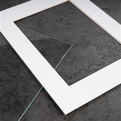 Wooden Frame Bloc 40x50 white
