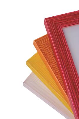 Rainbow Wooden Frame 13x18 red