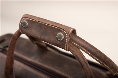 Leather Travel Bag Trafalgar vintage brown